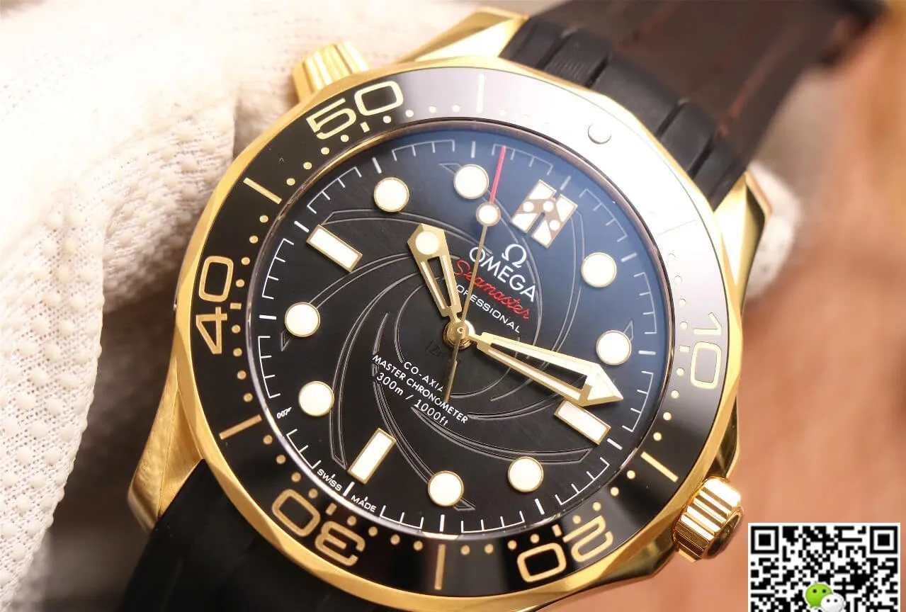 Omega Seamaster 210.62.42.20.01.001 VS Factory 1:1 Best Edition Replica Watch Black Strap